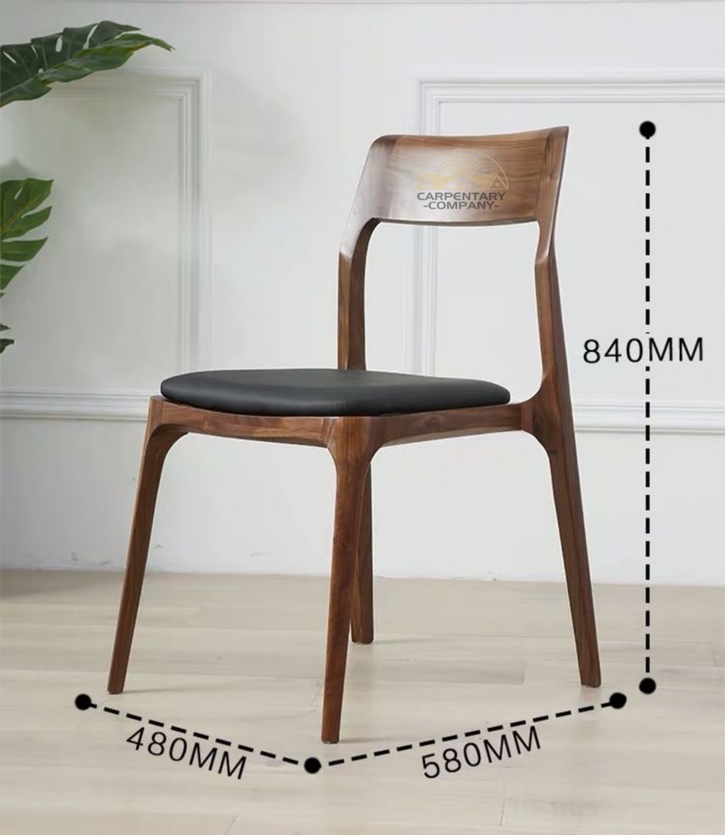 Nordic Solid Wood Dining Chair