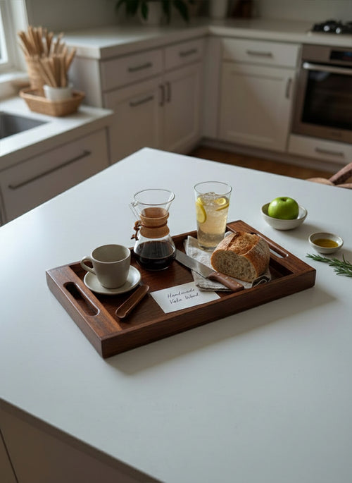 Handmade Vaka Wood Knife Holder