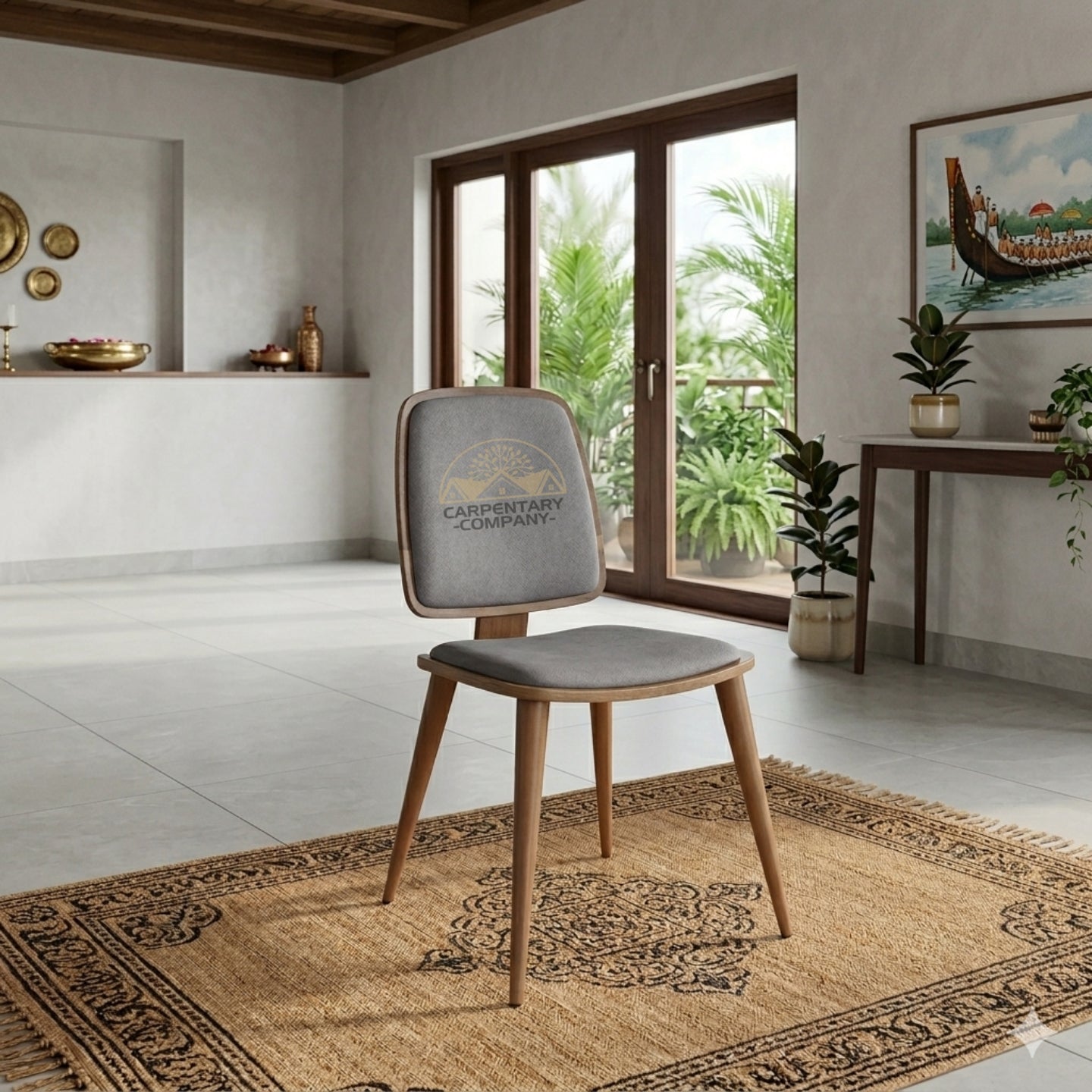 Nordic Upholstered Dining Chair