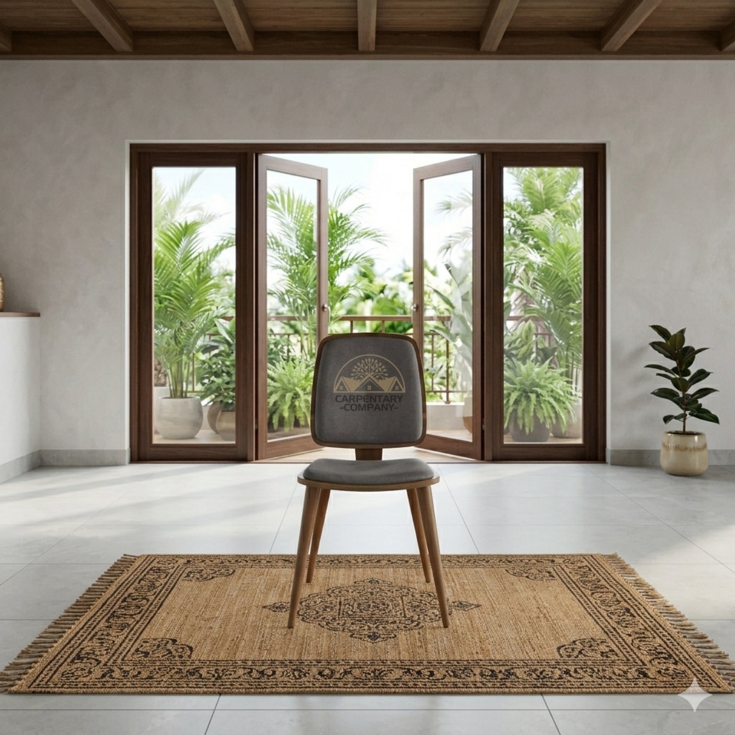 Nordic Upholstered Dining Chair